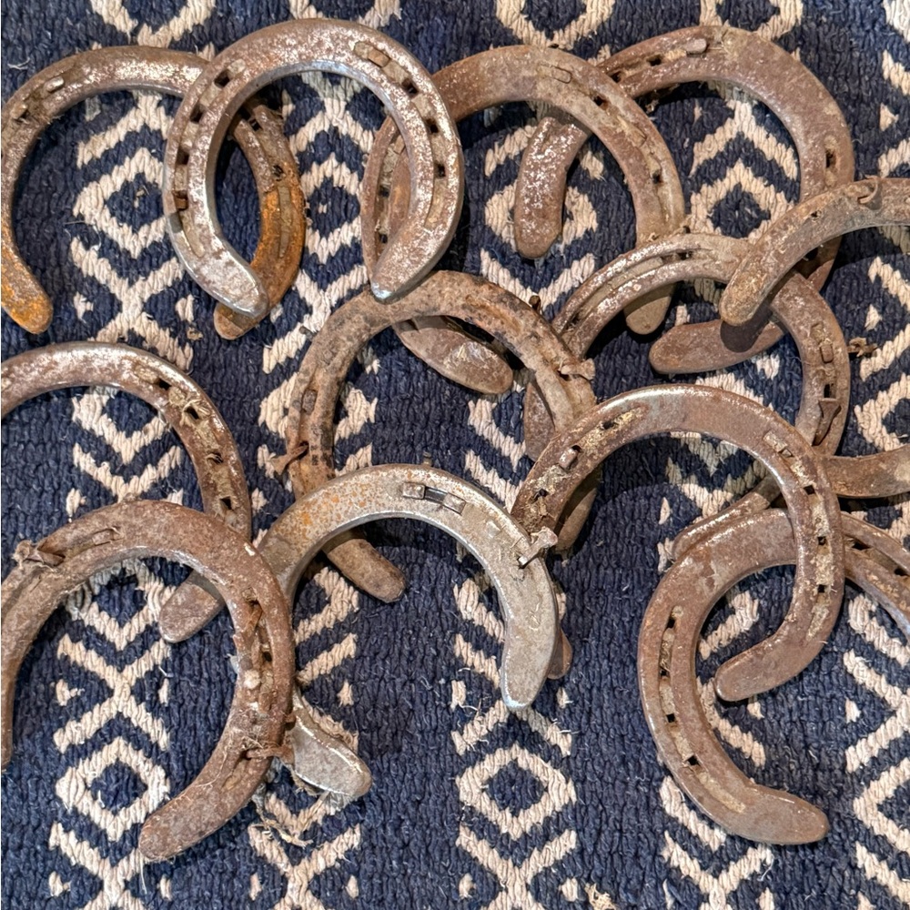 Used Horseshoe Right off the Ranch Authentic Western